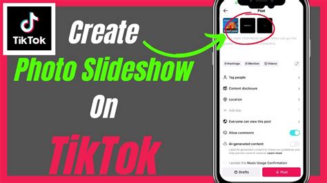 How To Create Photo Slideshows On TikTok Complete Guide YouTube