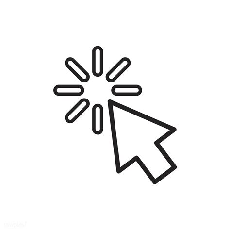 Arrow Mouse Cursor Icon Vector Free Image By Mouse
