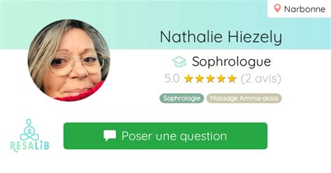 Nathalie Hiezely Sophrologue à Narbonne Resalib