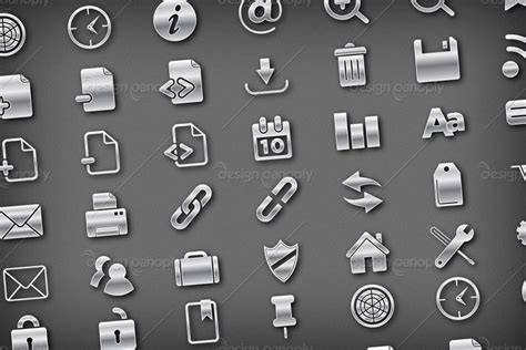 Modern Vector Icons Pack 1 Design Panoply