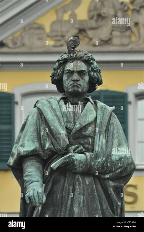 Ludwig Van Beethoven Statue In Bonn Stock Photo Alamy