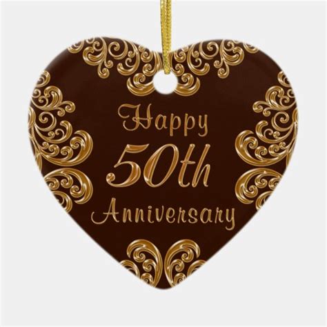 Over time, the anniversary gifting ideas have evolved as well. Personalized 50th Anniversary Gifts for Couples Ceramic ...