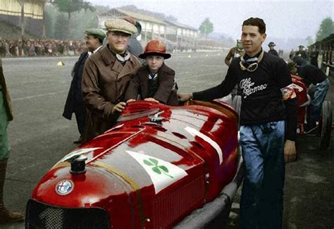 Antonio Ascari Alberto Ascari Alfa Romeo P2 Monza Grand Prix 1924