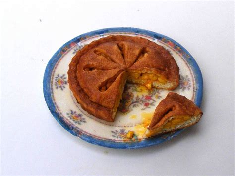 Maybe you would like to learn more about one of these? peach pie | Miniature food, Food, Peach pie
