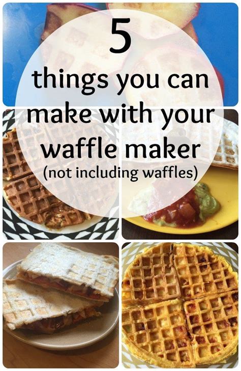 Or semolina and whatever form that thing might appear in. Five things you can make using a wafflemaker (and none of ...