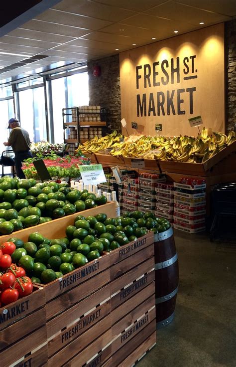 Fresh St Market Market Vegetable Shop Retail Store Design