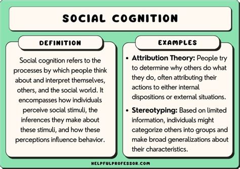 21 Social Cognition Examples 2024