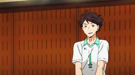 I wish i could give you a chance to play a match against ushiwaka as a. KK's Sports Anime Blog • Happy Birthday Toru Oikawa! from ...