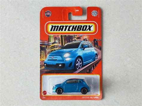 Matchbox Fiat 500 Turbo Tags Hw Hot Wheels Hotwheels Tomica Diecast