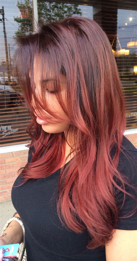 23 Ombre Hairstyles Red Hairstyle Catalog