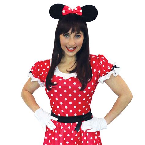 Mouse Girl Costume Minnie Mouse Adult