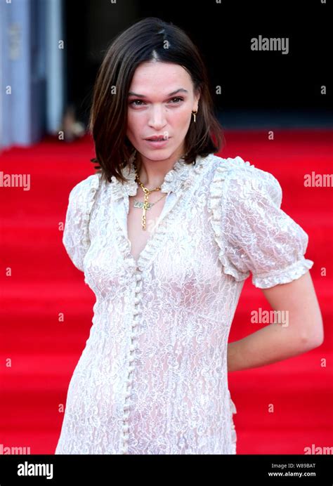 Anna Brewster Attending The Pain And Glory Premiere At Somerset House