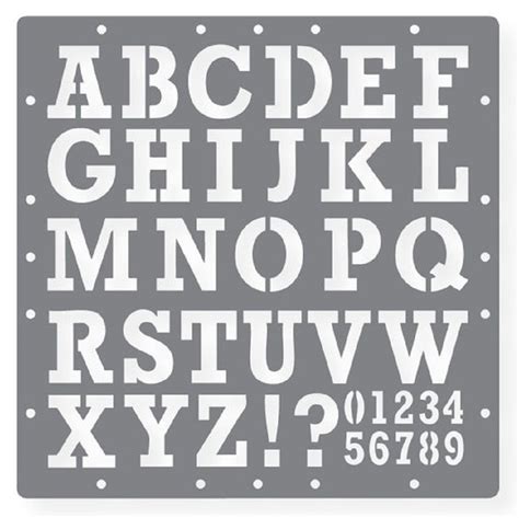 Free Printable Letters And Numbers Free Printable Letter Stencils