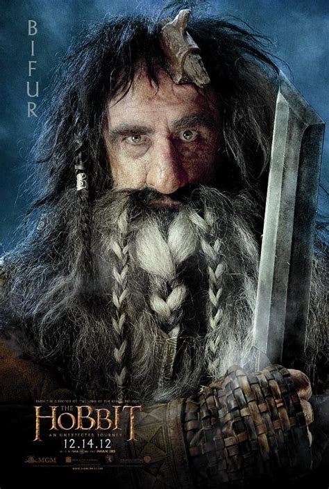 The Hobbit An Unexpected Journey Character Poster Bifur