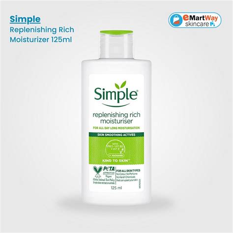 Buy Simple Replenishing Rich Moisturizer 125ml