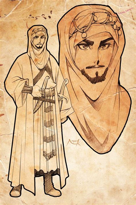 An Ancient Arab By Nayzak On Deviantart Concept Art Characters