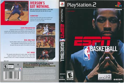 ESPN NBA Basketball [SLUS 20726] (Sony PlayStation 2) Scans (1600DPI