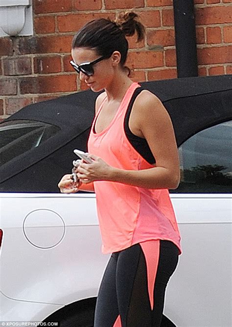 Lucy Mecklenburgh Shows Off Her Slender Physique In Vest And Slim