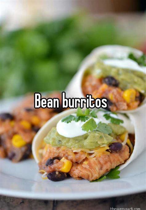 Bean Burritos