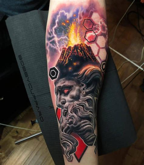 We are very proudly sponsored by empire inks, peak needles, raw pigments, and poe & co. Bobby Cupparo - color abstract realism | Tattoo artists ...