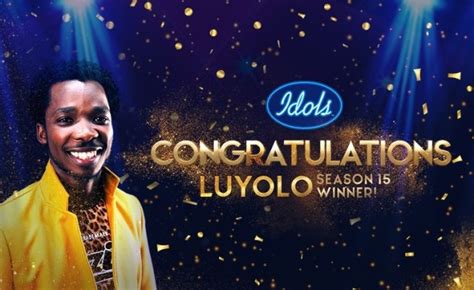 Luyolo Yiba Wins Idols South Africa Season 15 Crown