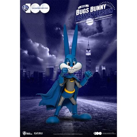 Beast Kingdom Bugs Bunny Batman Version Dah 060 Action Figure