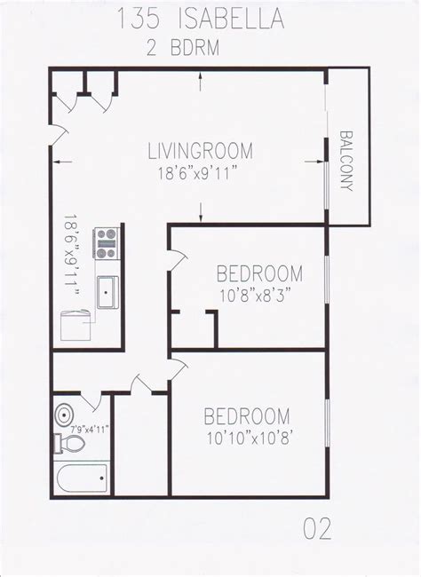 700 Sq Ft Apartment Floor Plan Floorplansclick