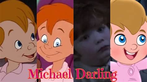 Michael Darling Peter Pan Evolution In Movies TV 1953 2014
