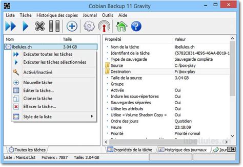 Cobian Backup Portail Francophone Dinformatique