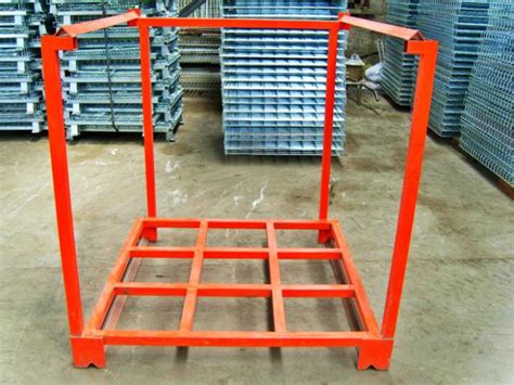 Warehouse Cold Rolling Steel Portable Stacking Racks For Flexible