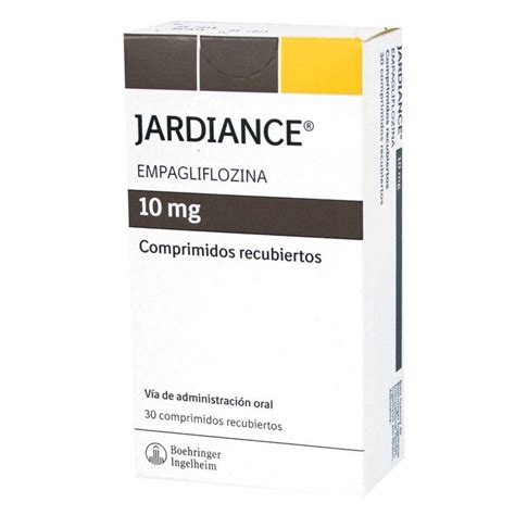 Jardiance 10 mg x 30 comprimidos recubiertos (Boehringer Ingelheim