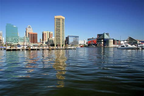 Inner Harbor And Baltimore Skyline Photograph By Hisham Ibrahim