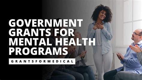 4 government grants for mental health programs