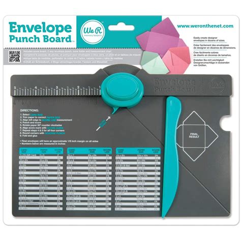 Envelope Punch Board 675x105 Joann Envelope Punch Board