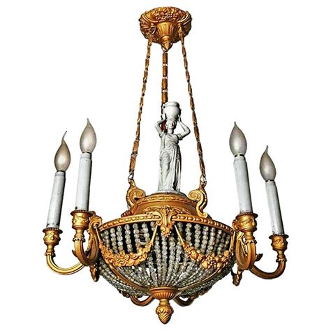 19th C French Art Nouveau Chandelier At 1stdibs
