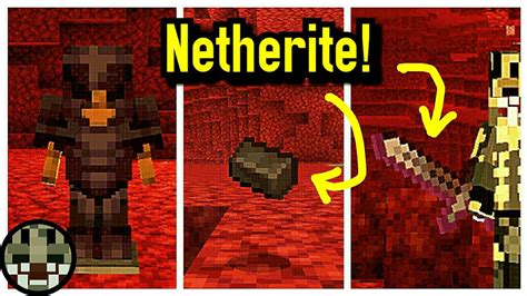 Netherite Armor Tools Blocks And Items Minecraft Bedrock Edition