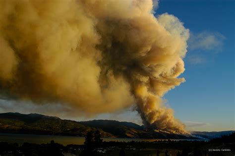 Local time, a wildfire started via lightning strike near rattlesnake island in okanagan mountain provincial park, british columbia, canada. Okanagan Mountain Fire | Icarus Photography