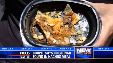 Couple Says Taco Bell Nachos Came With Extra Unwanted Crunch A Fake Fingernail Consumerist