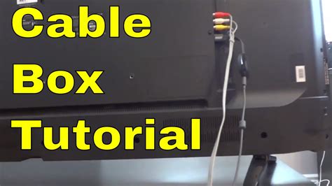 Thankfully, we have a guide for it! How To Connect A Cable Box To A TV-FULL Tutorial - YouTube