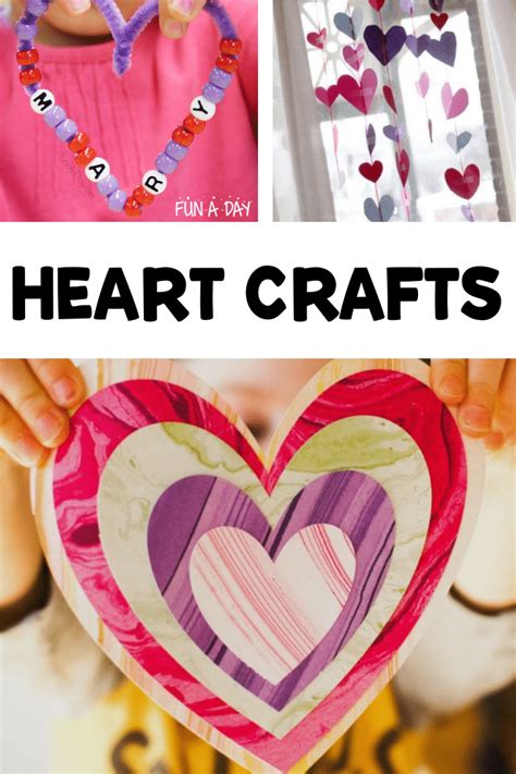 Super Sweet Heart Crafts For Preschoolers Fun A Day