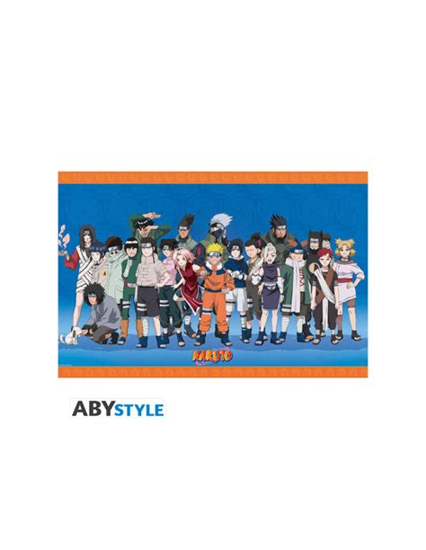 Naruto Shippuden Abystyle Konoha Ninjas Poster 91 Only €799