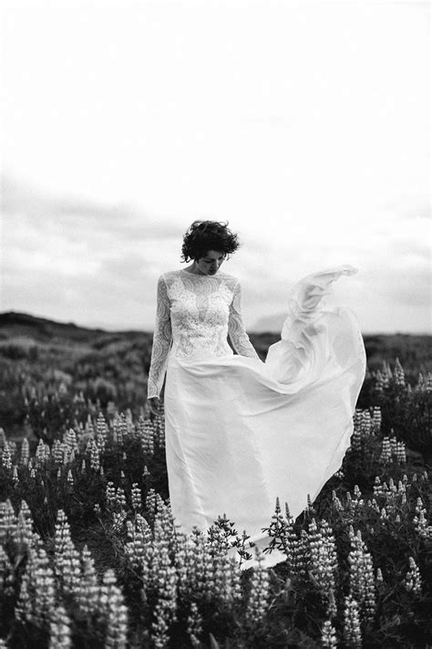 Das perfekte hochzeitskleid für jede frau. Editorial Shoot Therese und Luise - Island | Brautkleid ...