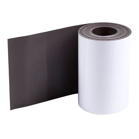 Magnetic Tape Roll 3 Inch X 10 Feet White Rewritable Reusable Dry