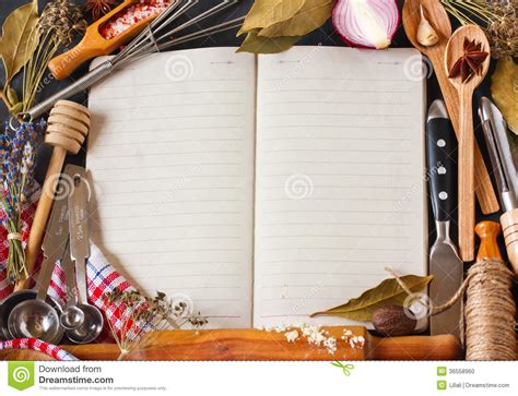 Recipe Book. Stock Photo - Image: 36558960