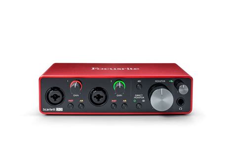 Focusrite Scarlett 2i2 3rd Gen Usb Audio Interface Sweetwater