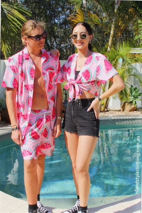 Cute Couples Set Make A Statement This Summer In Our Pink Shake Ya