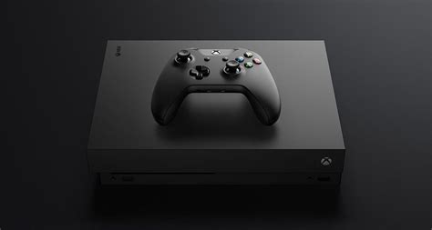 Xbox One X Les Visuels Du Packaging Et Nouvelles Photos De La Console