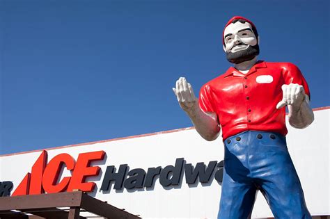 At any brickman's ace hardware location. Ace Hardware Muffler Man in Elkhart, Indiana (Moved ...