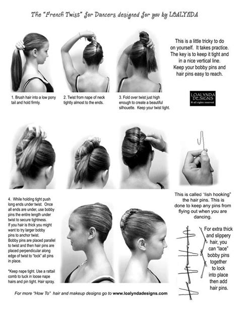Perfect for proms or weddings! french twist for dancers I would love to try this this on ...