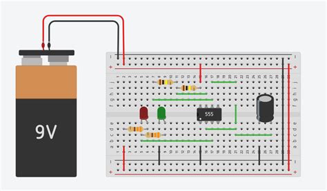 Simple Led Blinking Circuit